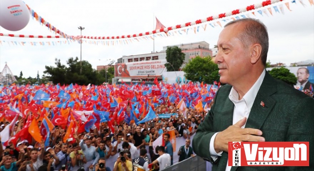 Tayyip Erdoğan Samsun’a Geliyor