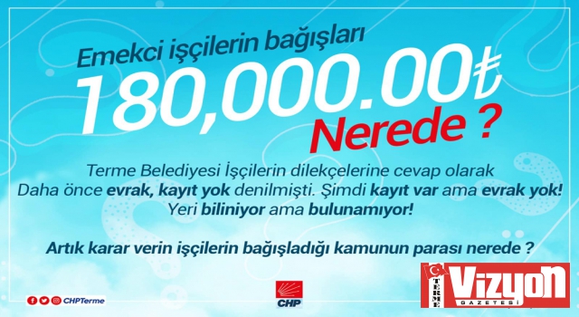 CHP Başkanı Yavuz 180 binin peşinde: “Bir varmış bir yokmuş!”