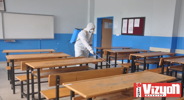 Terme'de okullar yüz yüze eğitime hazır