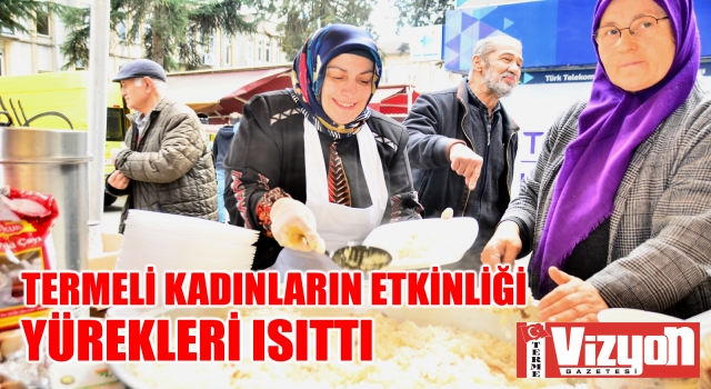 Termeli kadınların etkinliği yürekleri ısıttı