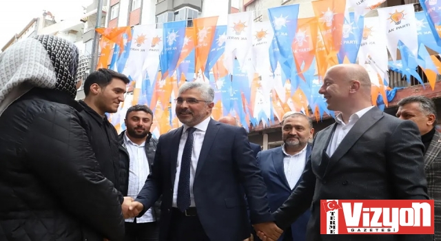 AK Partili Ersan Aksu’dan Terme’ye çıkarma
