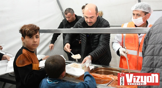 Terme'den Kahramanmaraş'a gönül sofrası kuruldu