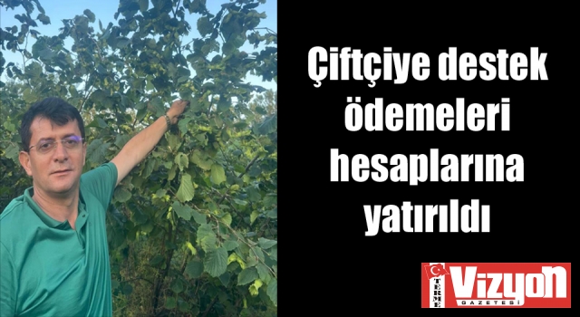 Çiftçiye destek ödemeleri hesaplarına yatırıldı