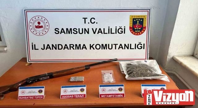 Terme’de jandarmadan uyuşturucu operasyonu: 1 gözaltı