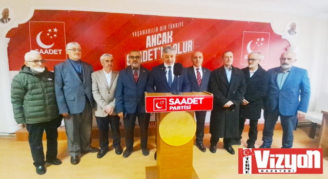 SAADET PARTİSİ’NDEN SOSYAL ÇÖKÜNTÜ VURGUSU