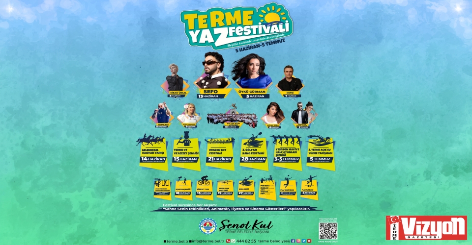 TERME YAZA HAZIR: FESTİVAL MARATONU BAŞLIYOR