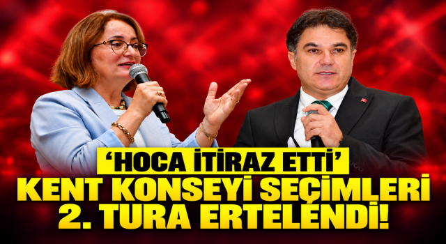 ‘HOCA İTİRAZ ETTİ’ KENT KONSEYİ SEÇİMLERİ 2. TURA ERTELENDİ!