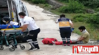 Terme'de pat pat kazası: 2 yaralı