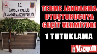 Terme Jandarma Uyuşturucuya Geçit Vermiyor!