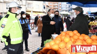 Terme'de Korona denetimleri arttırıldı