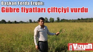 Gübre fiyatları çiftçiyi vurdu