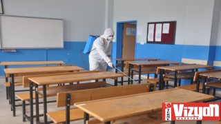 Terme'de okullar yüz yüze eğitime hazır