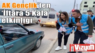 AK Gençlik’ten ‘İftara 5 Kala’ etkinliği