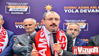 Bakan Mehmet Muş Terme’den seslendi: “Kurumu zarara sürükleyen birine Türkiye’yi emanet edemeyiz”