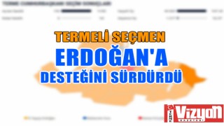 Termeli seçmen Erdoğan’a desteğini sürdürdü