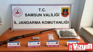 Terme’de jandarmadan uyuşturucu operasyonu: 1 gözaltı