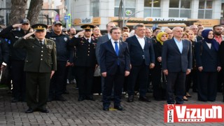 Terme’de 10 Kasım Atatürk’ü Anma Töreni