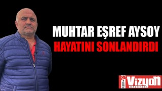 Termeli Muhtar Eşref Aysoy yasa boğdu