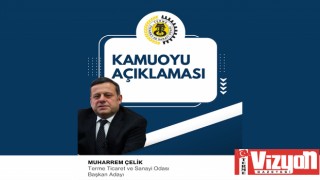 TSO Başkan Adayı Muharrem Çelik’ten Açıklama!