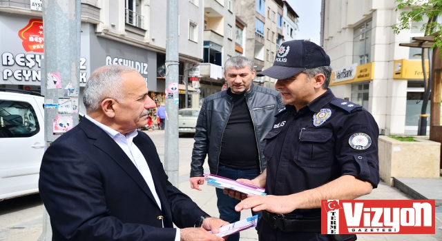 Terme’de dolandırıcılığa karşı vatandaşlar bilgilendirildi